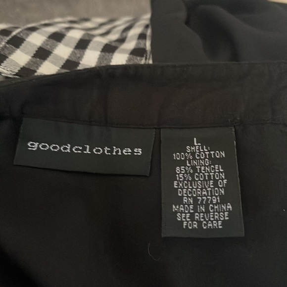 Boho Full Black and Floral skirt - Picture 5 of 5